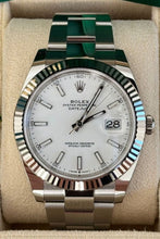 Load image into Gallery viewer, Rolex Datejust 41 White Dial White Gold Oyster (2024) 126334
