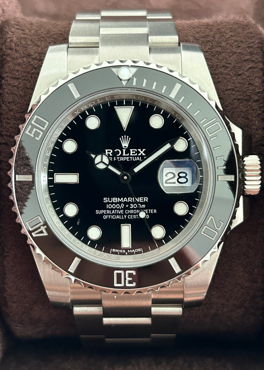 Rolex Submariner Date 40 Black Ceramic Oyster Steel (2020) 116610LN