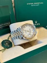 Load image into Gallery viewer, Rolex Datejust 36 White Dial Romans Yellow Gold &amp; Steel Jubilee (2024) 126233
