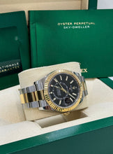 Load image into Gallery viewer, Rolex Sky-Dweller Black Dial Yellow Gold &amp; Steel (2021) 326933
